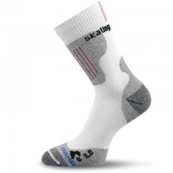 LASTING ponožky inline ILB 001 bílá
