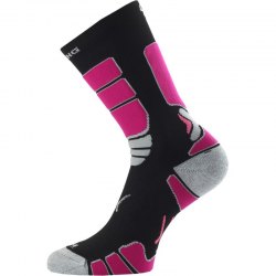 LASTING ponožky inline ILR 904 černá/růžová