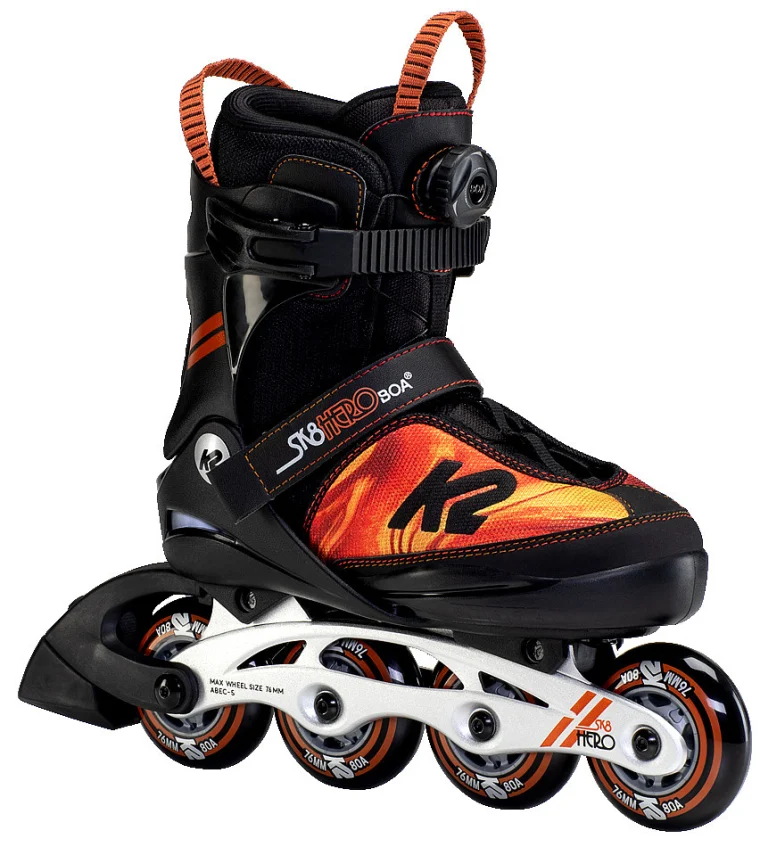 K2 SK8 Hero BOA ALU Black/Orange
