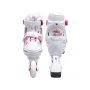 ROCES dětské kolečkové brusle Jokey 3.0 Girl White Pink #1