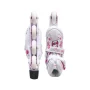 ROCES dětské kolečkové brusle Jokey 3.0 Girl White Pink #2