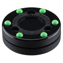 GREEN BISCUIT puk inline Roller Hockey