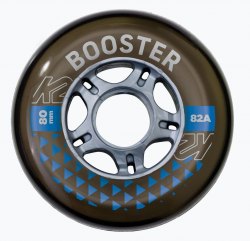 K2 kolečka Booster 80mm / 82A 8 ks + spacery a ložiska ILQ-7