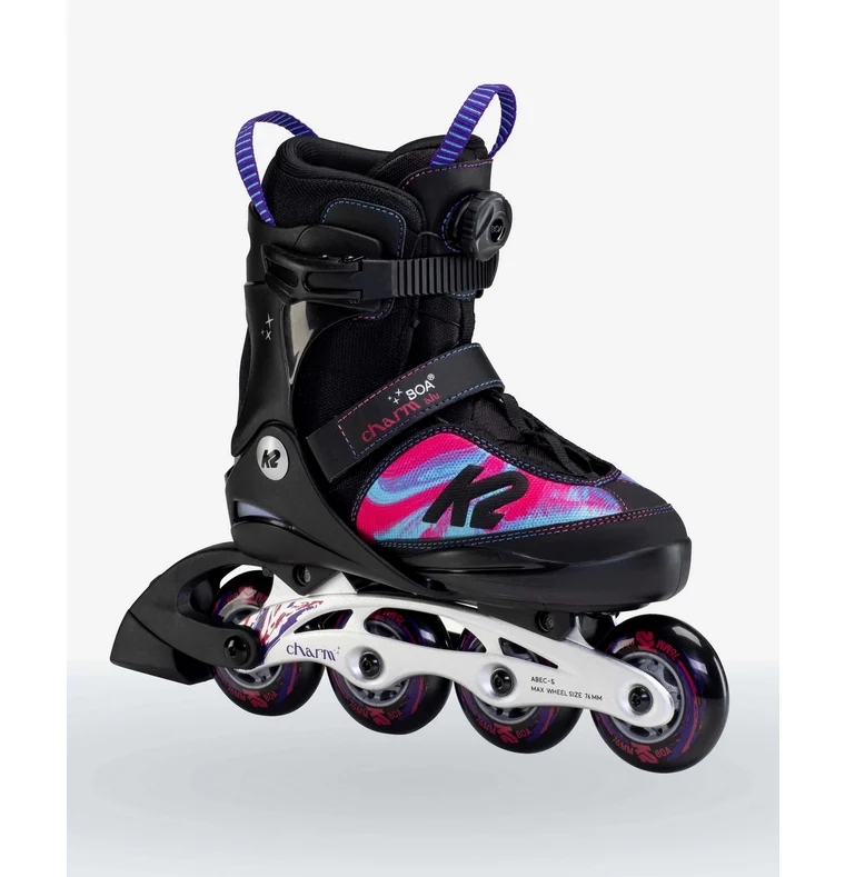 K2 Charm BOA ALU Black/Pink