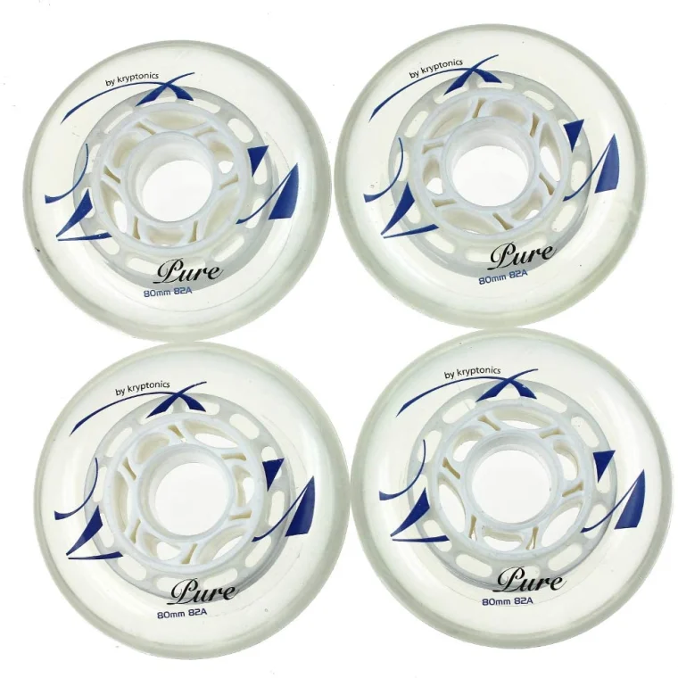 KRYPTONICS kolečka Pure Clear 82A 4 pack