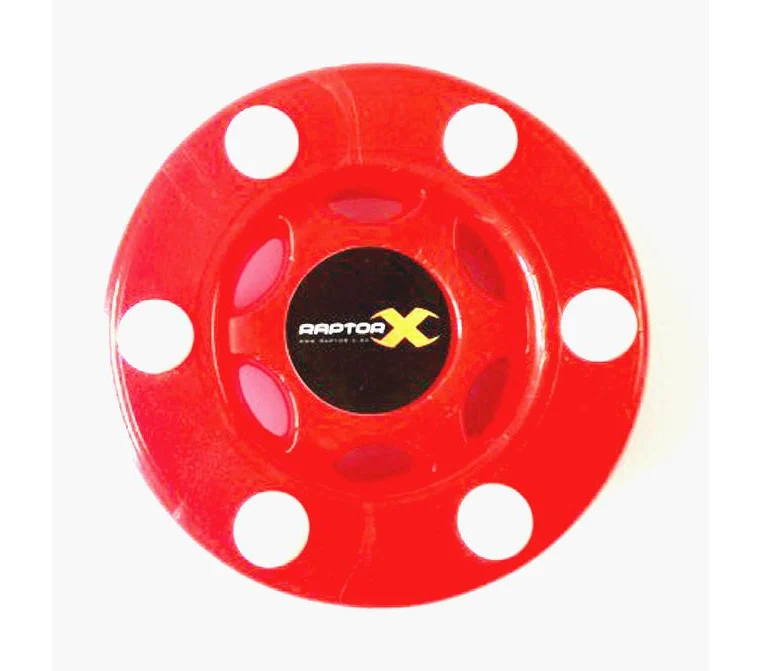 RAPTOR X puk inline hokej Red